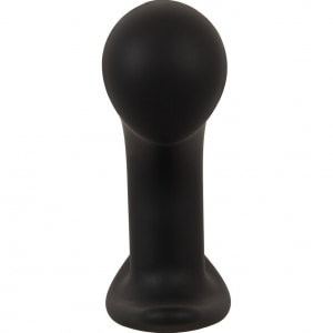 ANOS Big Head — Plug Prostatic cu Cap Mare, 10 Moduri Negru