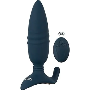 Plug Anal Cu Stimulator Perineu Flexibil Plug Anal Cu Functia De Impingere Si Vibratie