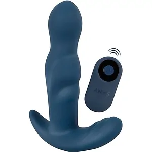 Plug Anal Silicon Catifelat Texturat Pentru Prostata