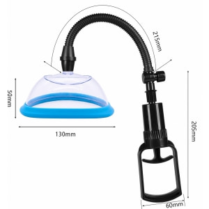 B Series PowerPump: Pompa Vacuum Clitoridiană Eficientă Albastru