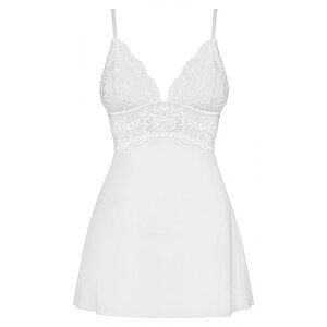 Babydoll Alb Obsessive 810-BAB pe Sexlab.ro