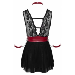 Babydoll Cottelli Collection Anya Negru S