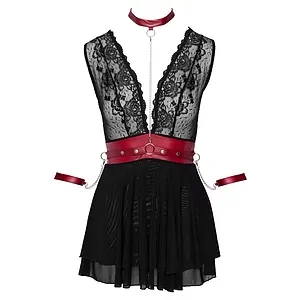 Babydoll Cottelli Collection Anya Negru Babydoll Cottelli Collection Anya Negru pe SexLab