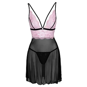 Babydoll Cottelli Collection Nicole Negru Babydoll Cottelli Collection Nicole Negru pe SexLab