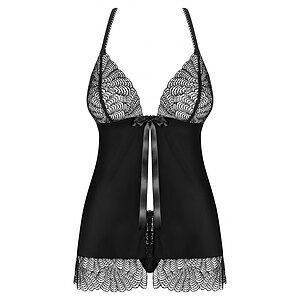 Babydoll Obsessive Chiccanta Negru pe SexLab