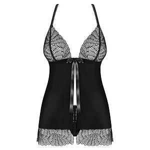 Babydoll Obsessive Chiccanta Negru Babydoll Obsessive Chiccanta Negru pe SexLab