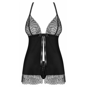 Babydoll Obsessive Chiccanta Negru pe Sexlab.ro