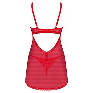 Babydoll Obsessive Chilisa Roșu XL-2XL