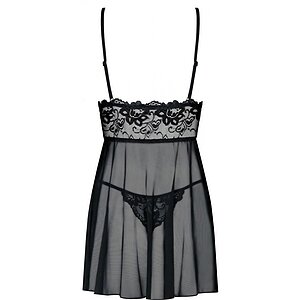 Babydoll Obsessive Idilia Negru S-M