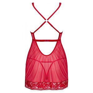 Babydoll Obsessive Lacelove Roșu XS-S