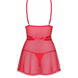 Babydoll Obsessive Lovlea Roșu L-XL