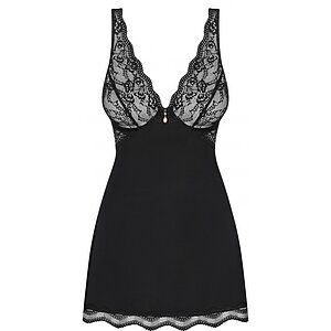 Babydoll Obsessive Luvae Negru pe SexLab