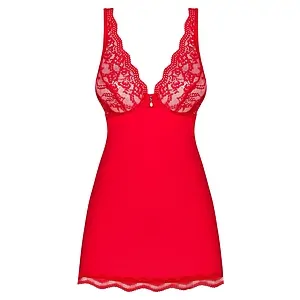 Babydoll Obsessive Luvae Roșu pe SexLab