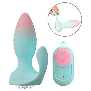 Beau Coeur Juvela RC - Plug Anal Reîncărcabil, 10 Moduri Multicolor Beau Coeur Juvela RC - Plug Anal Reîncărcabil, 10 Moduri Multicolor pe Sexlab.ro