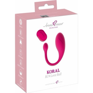 Beau Coeur KORAL RC Love Ball 10 Moduri, Reîncărcabil Roz