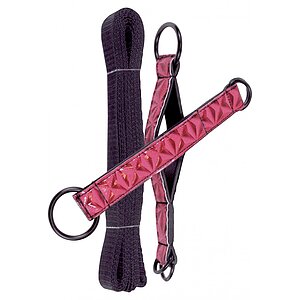 Bed Restraint Straps Roz pe SexLab