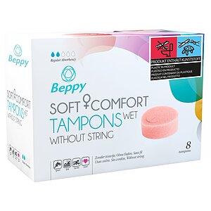 Beppy Soft Confort Wet — 8 Tampoane Invizibile, 8h pe SexLab