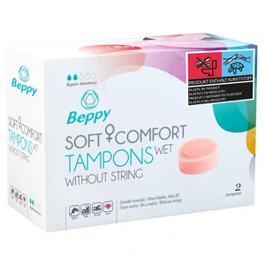 Beppy Soft Comfort Wet Tampon Intern Invizibil, pe Sexlab.ro