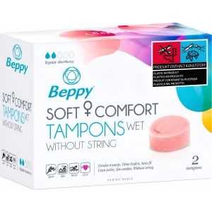 Tampon Intern Usor De Inserat Cu Gel Lactat Tampon Beppy Wet Pachet 2 Buc