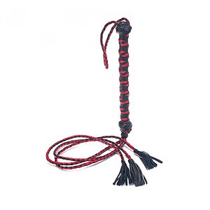 Bici Devil Sticks Tail Tassel Negru pe SexLab