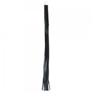 Bici Leather Flogger Negru
