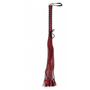 Bici Rimba Bondage Play Flogger Negru
