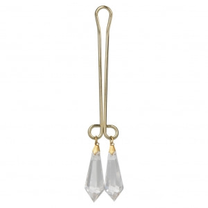 Bijuterie Clitoridiană Cleopatra Crystal Alb Bijuterie Clitoridiană Cleopatra Crystal Alb pe Sexlab.ro