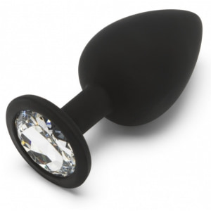 Bijuterie Pentru Fund Cu Diamant Mare Negru pe Sexlab.ro