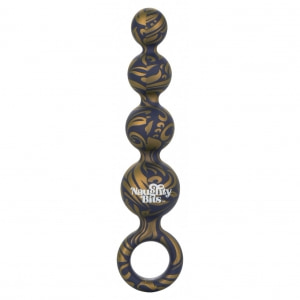 Bile Anale CalExotics Beads Negru pe Sexlab.ro