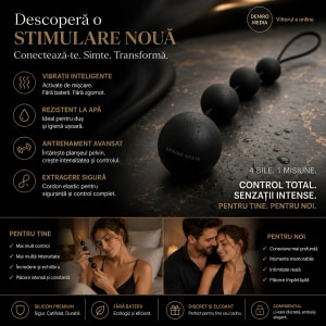 Bile Anale Deluxe Vibro Negru