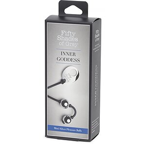 Bile Anale Metalice Mini Inner Goddess Argintiu