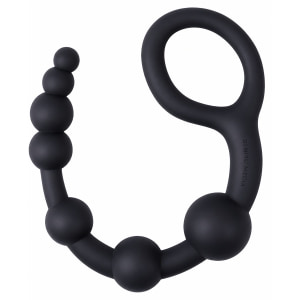 Bile Anale Power Boy Beads Negru pe Sexlab.ro