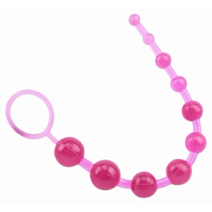 Bile Anale SASSY Anal Beads Roz Bile Anale SASSY Anal Beads Roz pe Sexlab.ro