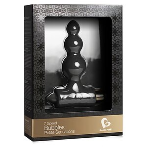 Bile Anale Vibrante Rocks-Off Bubbles Negru