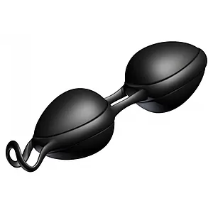 Bile Vaginale Joyballs Secret Rezistente La Apă Negru pe SexLab