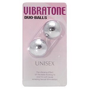 Bile Vaginale Vibratone Duo Argintiu