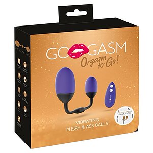 Bile Vibratoare GoGasm Vaginale Și Anale Mov