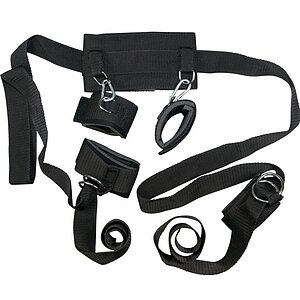 BK Bondage Set Negru pe SexLab