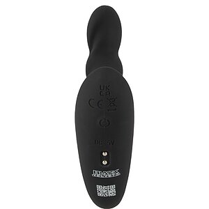 Black Velvets Bendable Dual — 2 Motoare, 10 Moduri, Reîncărcabil Negru