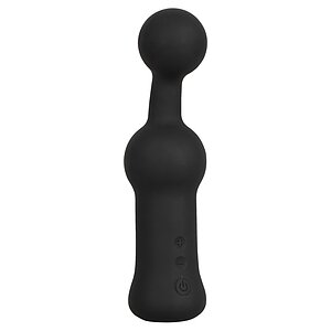 Black Velvets Prostate Vibrator — 10 Funcții, Reîncărcabil Negru pe SexLab