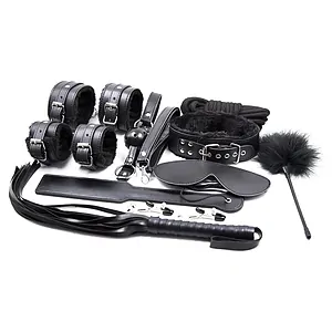 Blaze Ultimate Bondage Set Negru pe SexLab