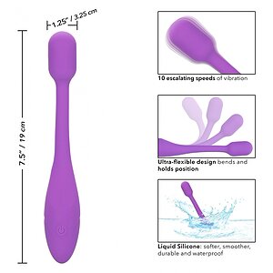 Vibrator Flexibil Bliss Flex-O-Teaser Mov