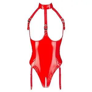 Body Black Level Vinyl Cassandra Roșu pe Sexlab.ro