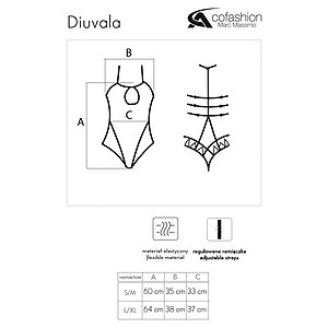 Body CoFashion Diuvala Negru S-M