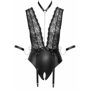 Body Cottelli Collection Bondage Sex Negru Body Cottelli Collection Bondage Sex Negru pe Sexlab.ro