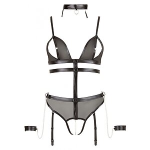 Body Cottelli Collection Chains Negru pe SexLab