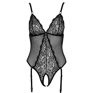 Body Decupat Cottelli Collection Fun Negru Body Decupat Cottelli Collection Fun Negru pe SexLab