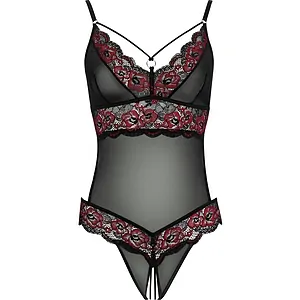 Body Decupat Cottelli Collection Lauren Negru Body Decupat Cottelli Collection Lauren Negru pe SexLab