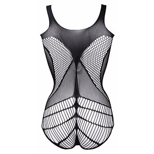 Body Le Desir Contrast Net Negru S-L