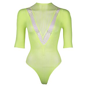 Body Le Desir Short Sleeve Verde Body Le Desir Short Sleeve Verde pe Sexlab.ro